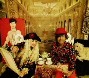 The Artist and Her Model LEON WATER