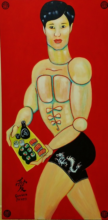 Oriental Man Servant